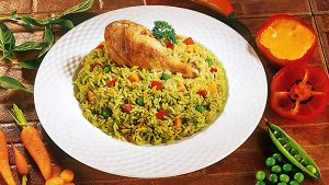 Receta Arroz con pollo