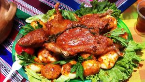 Receta Picante de cuy