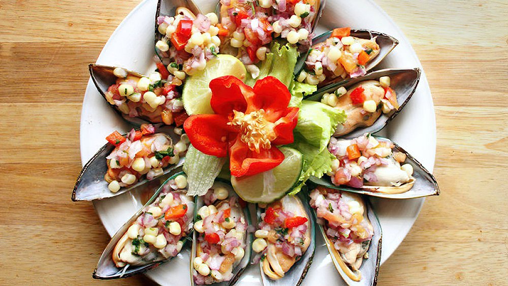 Receta Choritos a la chalaca